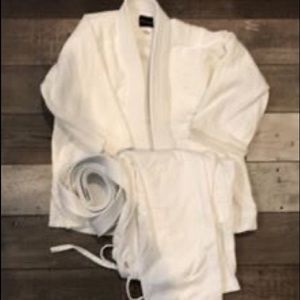 Youth white Gi w/ Belt